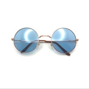 Vintage Polarized Round Lens Sunglasses